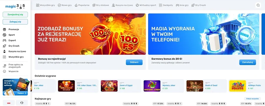 magic365-casino-strona-główna